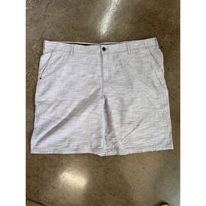 Zoo York Mens Size 50 Gray Flat Front Shorts Cotton Spandex Big & Tall 0053